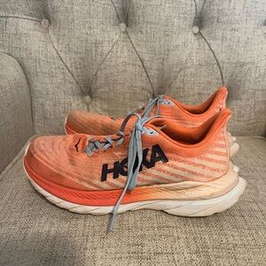 Hoka Orange Running Shoes